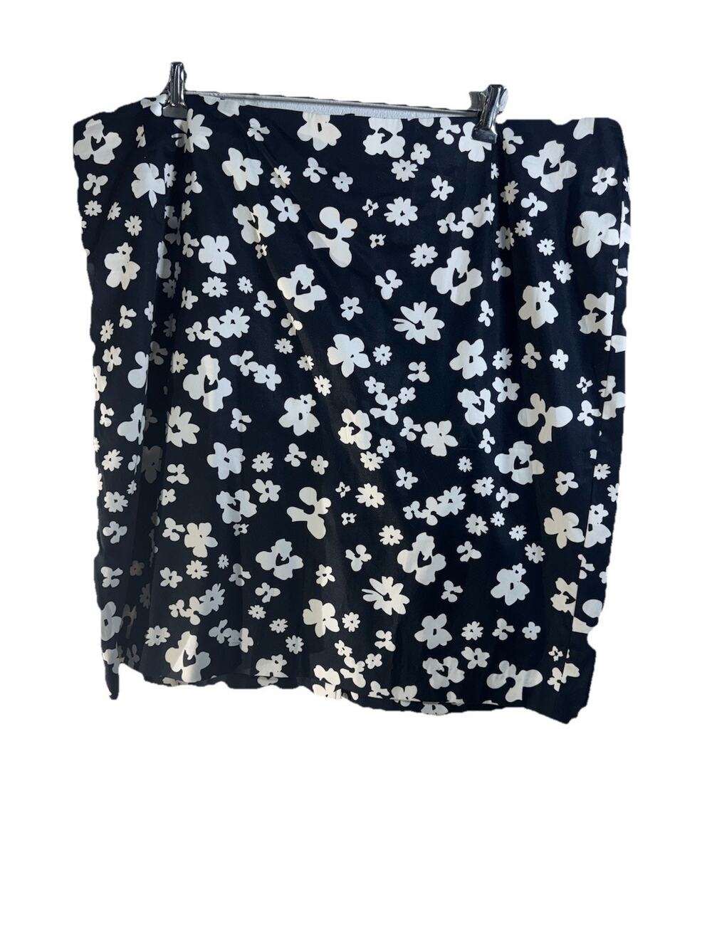 TALBOTS Women's Cotton Floral Plus Size Casual career Everyday Summer Skirt 26W